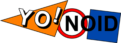 Yo Noid logo for NES